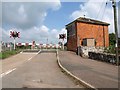 SX9397 : Level crossing, Stoke Canon by Derek Harper