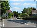 Road heading east through Bradford-on-Tone