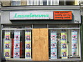 Portland Road, South Norwood: disused launderette