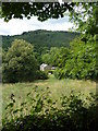 Hillside view with a glimpse of Overton Hall