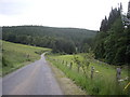 Road from Mytice to Clashindarroch Lodge