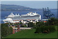 Crown Princess at Greenock Ocean Terminal