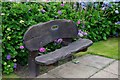 Arley Arboretum & Gardens (3) - rustic seat