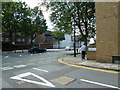 Looking from Murphy Street into Baylis Road