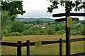 View over Capel towards Leith Hill