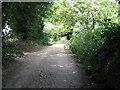 Bridleways crossroads on Vann Hill