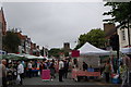 Saturday Market in High Street, Mold