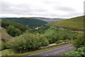 The Horseshoe Pass looking eastwards