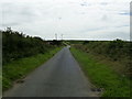 Approaching the crossroads near Trefgarn Owen