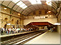 District and Circle line platforms at Paddington Tube Station