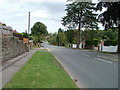 Newport : Risca Road from the corner of Nant Coch Drive