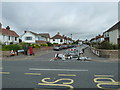 Looking across Brighton Road towards Heatherstone Road