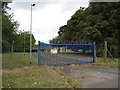 Entrance to Long Marston storage depot