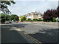 Approaching the crossroads of Church Walk and  St George