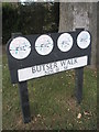 Honours board in Butser Walk