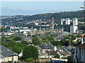 Central Greenock from Lyle Road