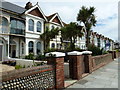 Approaching the Wolsey Hotel in Brighton Road