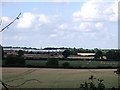 Distant view of the Network Rail training college from the Greenway