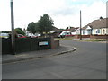 Looking from Seafield Road into Orchard Grove