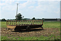 2010 : Cattle feeder in a field near Hinton Blewett