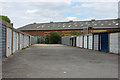 Garages at end of Hurst Court