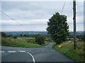 Lane junction next to Owain Glyndwr Inn