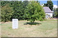 Airfield Commemoration stone, South Fambridge