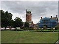 Whitchurch hospital and bowling green