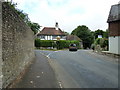 Approaching the junction of   Gracious Street and Selborne High Street