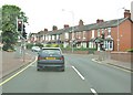 Traffic lights at the junction of Towngate and King Street