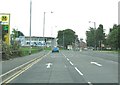 Traffic lights on Golden Hill Lane