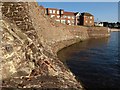 Sea wall, Livermead Cliff Hotel