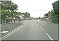 Lancaster Lane with the junction of Pendle Road