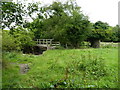 Footbridge over the Farley Brook