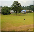 The view north from Wye Bridge, Builth Wells