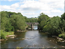 SO0727 : River Usk near Brecon by Gareth James