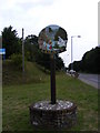 TG1807 : Colney Village Sign by Geographer