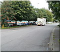 Looking along Port Road, Newport