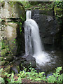 SK3160 : Waterfall, Lumsdale by Kate Jewell