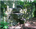 SK3160 : Stone step stile, Lumsdale by Kate Jewell