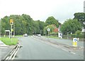 Junction of the A6 and Sheep Hill Lane