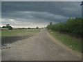 Farm road to Wittersham Road