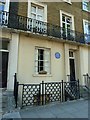 Blue plaque in St George