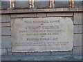 Memorial stone in Westminster Bridge Road