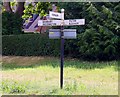 Signpost on Milton Road