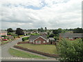 Looking south from the clock room at Feltwell St Mary