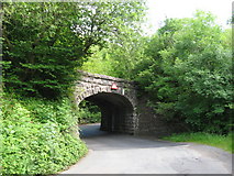 SO0610 : Former railway bridge near Pontsticill by Gareth James