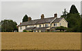 Rear of cottages at Heath End