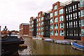 The Barge Arm of Gloucester Docks