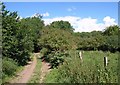 Byway along the county boundary